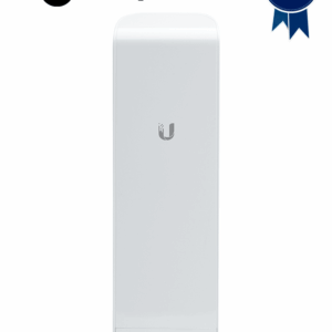 UBIQUITI NSM2 - NanoStation airMAX M2 CPE hasta 150 Mbps con frecuencia 2 GHz (2412-2462 MHz) y antena integrada de 11 dBi.