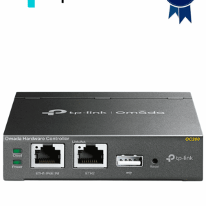 TP-LINK OC200 - Controladora Omada para gestionar hasta 100 equipos Omada. Gestión desde la nube gratuita, actualizaciones masivas. 2 puertos Gigabit con PoE af/at. Versión Hadware 1.0