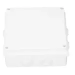 SAXXON PB150 - Caja de conexiones con 8 entradas / PVC libre de halógenos / Compatible con cámaras Bullet / Domo / Dimensiones 150 x 150 x 70 mm (Ancho x Alto x Fondo) / IP55
