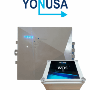 YONUSA EYNG12001WIFI - Paquete de ENERGIZADOR de nueva generacion 12 500V / Modulo WiFi para control desde SMARTPHONE / Hasta 2 500 Mts lineales