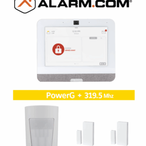 QOLSYS IQ4 PACK - Paquete de Alarma IQPanel4 incluye Panel Autocontenido, con Pantalla Táctil de 7", Power G 915 Mhz+Qolsys S-Line 319.5 Mhz. 4 Bocinas integradas, 2 Magnéticos Inalámbricos PG9303 y 1 PIR Inalámbrico PGP9914