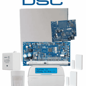 DSC NEO-RF-LCD-IP-SB Paquete NEO 32 Zonas Inalámbricas/Panel HS2032/Comunicador TL280E/Teclado ALFANUMÉRICO con TRANSCEPTOR HS2LCDRF9N/2 Contactos PG9303/Sensor Inalámbrico PGP9914/Fuente PTC1640U/Gabinete /Sin Batería/