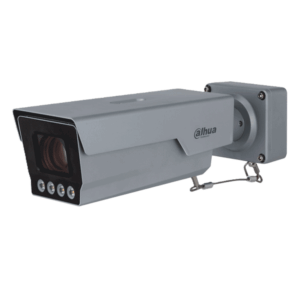DAHUA ITC431-RW1F-IRL8 - Cámara IP LPR 4 MP/ Monitoreo inteligente del tráfico/detección de vehículos (tipo, color, marca)/ Iluminación 23 m–30 m/ Lente motorizado 10 mm–50 mm/ Captura hasta 180km/ IP67/ PoE/ IK10