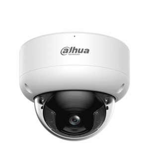 DAHUA DH-IPC-HDBW3249EP-AS-IL-0280B Cámara IP Domo Antivandálica de2MP/WizSense / Xinghan/SMD 4.0/IA SSA/ Iluminador dual inteligente/ AcuPick/ 2.8mm/ 100°/IR, luz cálida 40m/Micrófono incorporado/IP67/IK10/ E&S de Alarma y Audio/ Ranura MicroSD/