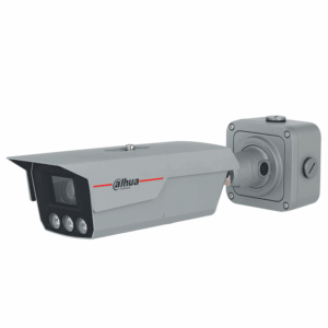 DAHUA ITC-ITC431-RW4F - Cámara IP LPR 4 MP/ Monitoreo inteligente del tráfico/detección de vehículos (tipo, color, marca)/Detección de flujo de tráfico/ Iluminación 23-30 m/ Lente motorizado 8 mm–32 mm/ Captura hasta 180km/Luz dual/IP68/PoE/IK10/