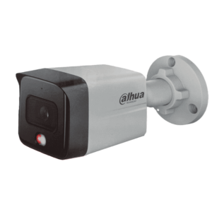 DAHUA IPC-HFW1839TC-A-IL - Cámara IP Bullet 4k Full Color + Iluminador Dual Inteligente/ 8 Megapíxeles/ Dual Light/ Lente de 2.8 mm/ 110 Grados de Apertura/ Micrófono Integrado/ H.265/ IR de 30 Metros/ IP67/ PoE/ DWDR/