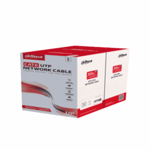DAHUADH-PFM920I-6UN-C-white- Bobina de Cable UTP Cat 6 100% Cobre/ Color Blanco/ 305 Metros/ para Interior/ Ideal para Redes y Video/ Certificado CPR Eca Retardante/ Estandares Q/DXJ 067-2019, EN50575-2014/  LSZH/