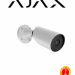 Ajax BulletCam (5 Mp/2.8 mm) - Camara IP Bullet 5 Megapixeles con IA y Micrófono/ H.265/ 25 Fps/ Lente de 2.8mm/ Angulo de 100°-110°/ IR DE 35 Mts/ IP65/ PoE/ WDR/HDR Color Blanco