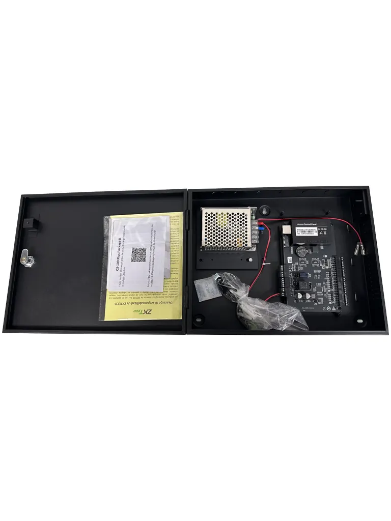 ZKTECO C3100Plus Package B - Panel de control de acceso RFID, 1 puerta, 2 vías, capacidad para 100,000 usuarios y tarjetas, capacidad de código QR, Push SDK - Image 5