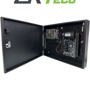ZKTECO C3200Plus- Panel de control de acceso RFID, 2 puertas, 4 vías, capacidad para 100,000 usuarios y tarjetas, capacidad de código QR, Push SDK