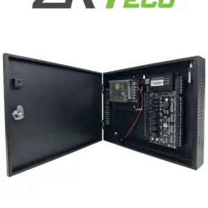 ZKTECO C3400Plus - Panel de control de acceso RFID, 4 puertas, 8 vías, capacidad para 100,000 usuarios y tarjetas, códigos QR dinámicos, Push SDK