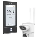 ZKTECO – SenseFace 7A + Cámara gratis Control de acceso y asistencia para 10,000 rostros / 10,000 huellas / Cámara IP 4 MP Ngteco / 50,000 tarjetas de 125kHz / TCP/IP / IP65 / 1 Relevador / Compatible con Software Gratuito ZKBio Zlink