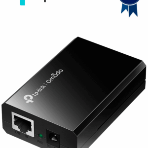 TP-LINK TL-POE150S - Inyector PoE AF de 15W, suministro PoE a través de puertos RJ45 Gigabit Ethernet.