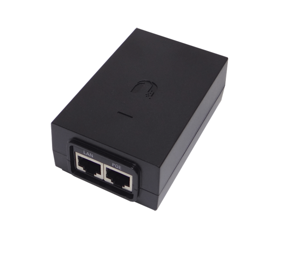 UBIQUITI POE-24-12W-G - Inyector PoE pasivo Gigabit para equipos Ubiquiti de 24 VDC, 0.5A y función de reinicio remoto. - Image 2