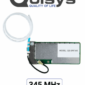 Qolsys IQCard 345 MHz -  Permite retomar instalaciones que utilizan sensores en 345MHz y actualizar el sistema con los nuevos paneles IQ panel de 4ta generación