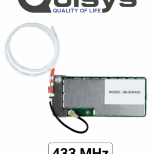 Qolsys IQCard 433 MHz - Permite retomar instalaciones que utilizan sensores en 433MHz y actualizar el sistema con los nuevos paneles IQ panel de 4ta generación