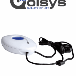 QOLSYS IQFALLPENDANT - QS1314-840 Botón de Emergencia de Caída Inalámbrico para Qolsys QS1314-840. Detecta automáticamente si el usuario cae o puede presionar el botón para pedir ayuda. (Alarm.com)