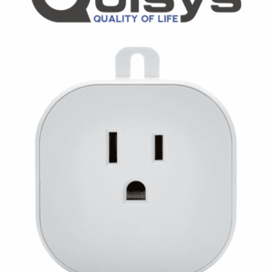 QOLSYS IQOUTLET - Tomacorriente Inteligente Z-Wave . Convierte Cualquier tomacorriente en uno inteligente. Para funcionar en la plataforma de alarm.com