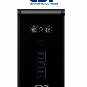 CDP R-Smart2010 - UPS de 2000VA / 1200W con pantalla LCD, 10 terminales de salida: 5 con respaldo y AVR, y 5 con supresión de picos.