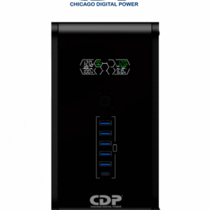 CDP R-Smart751 - UPS / 750VA / 375W / 10 Terminales de salida / 5 Salidas con respaldo de batería y AVR / 5 Salidas con supresión de picos / Pantalla LCD /