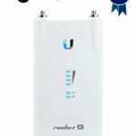 UBIQUITI ROCKET R5AC-LITE - Radio conectorizado Airmax AC 5GHz para exterior, con tecnología MIMO y 2 conectores RP-SMA. Potencia de transmisión de 27 dBm y rendimiento de hasta 500 Mbps.