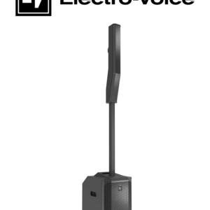 ElectroVoice M_EVOLVE50M - Sistema de Altavoz Portatil Amplificado 8CH / Bluetooth / Columna 8x3.5" / Subwoofer 12" / Negro