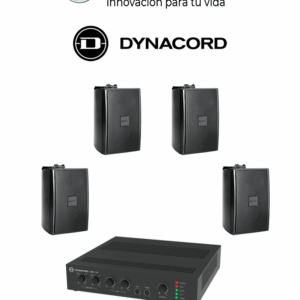 BOSCH M_KITU604UC15B - Kit de Audio / Amplificador Mixer 60W / 4 Bocinas 15W Negras