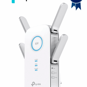 TP-LINK - RE650 / Repetidor de WiFi Doble Banda AC2600 / 4×4 MU-MIMO / Soporta 802.11 b/g/n a 800Mpbs / 802.11ac a 1733Mbps / 1 x RJ45 Gigabit