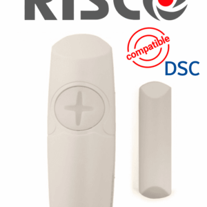 RISCO RK601SM0000C-SHOCKTEC PLUS Sensor De Impacto Digital Con Contacto Magnético / Cableado Convencional / Grado 3 / Compatible con las Marcas DSC-BOSCH-(MULTITRANSMITER)