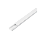 SBE TECH SBE-1221 - Canaleta plástica / PVC / Una vía / Alto 1.2 cm, Ancho 2.1 cm, Largo 2 metros