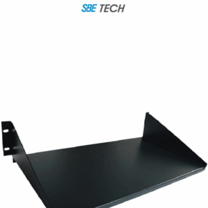 SBE TECH SBE-CT1910 - Charola para rack fija medidas 10" (25.4 cm) de profundidad  x 19" (48.26 cm) de ancho, 2 Ur