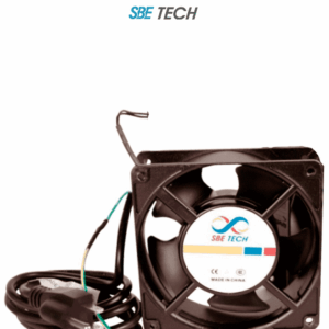 SBE TECH J1VENTN127V - Extractor para gabinete, compatible con gabinetes SBETECH, color negro, 110-127 VAC, 42W