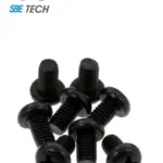 SBE TECH SBEJTACERO - Juego de 50 tornillos 10/32 para rack de acero, especial para rack y cuadrarack