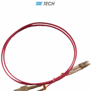 SBE TECH SBE-JUMLC-SC-1M50 - Jumper LC-SC, MM 50/125, OM4, duplex, 2 mm, de 1 metro, UPC