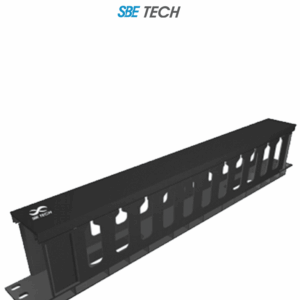 SBE TECH SBE-OH1UR - Organizador de cable horizontal 1UR