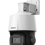 DAHUA SD3E405DB-GNY-A-PV1 - Camara IP PTZ de 4 MP TiOC de 5x de Zoom Optico/ Iluminación Dual Inteligente/ Disuasión Activa con Luz Roja y Azul/ IR de 50 Metros/ Micrófono y Altavoz Integrado/ Audio 2 Vías/ Ranura para MicroSD/ IP66/ PoE