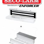 Seco-Larm E941SA600 - Electroiman de 600Lb  + Soporte en "Z" y en "L"
