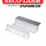 Seco-Larm E941S600/ZQ - Soporte en "Z" y en "L" para cerraduras electromagnéticas de la serie 600 lb/ 280 kg (interior)