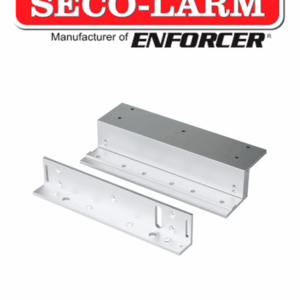 Seco-Larm E941S600/ZQ - Soporte en "Z" y en "L" para cerraduras electromagnéticas de la serie 600 lb/ 280 kg (interior)