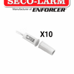 Seco-Larm 10PKW -Paquete de 10 Contacto magneticos BLANCO Gap 3/4 de EMBUTIDO Tipo Taquete Compatible paneles DSC / RISCO / BOSCH
