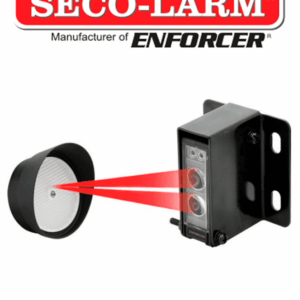 Seco-Larm E936S45RRGQ - Sensor de haz fotoeléctrico reflectante . Cumple con el estándar UL325, 13 metros de alcance ( 45 ft)