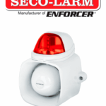Seco-Larm SH816SSMQR- Sirena con estrobo , grabación de audios y con ópción de uso de voceo