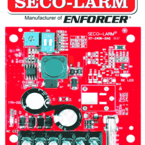 SECO-LARM ST24062AQ - Fuente de Poder con Cargador Bateria 1.5 amp 6/12/24 VCD