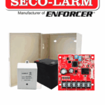 Seco-Larm Kit Fuente De Poder 1 - Kit De Poder Contiene 1 Fuente De Poder De 1.5 Amp, Bateria De Respaldo, Transformador Y Gabinete