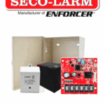 Seco-Larm Kit Fuente De Poder 2 - Kit De Poder Contiene 1 Fuente De Poder De 2.5 Amp, Bateria De Respaldo, Transformador Y Gabinete