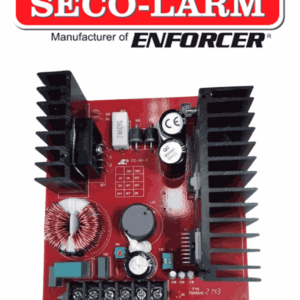 Seco-Larm ST24067AQ- Fuente de Poder con Cargador Batería 7 Amp 6/12/24 VCD
