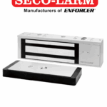 E941SA1K2DPSQ - Cerradura Electromagnética De 1200 Lb / Led De Estado / Sensor De Adherencia / Sensor De Posición De La Puerta / 12/24 VDC / Homologada UL