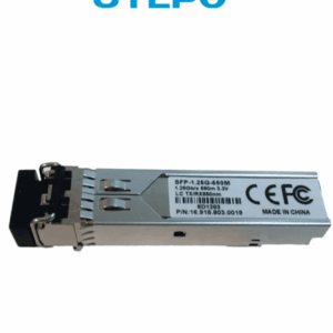 UTEPO SFP125G550M - Transceptor de fibra óptica SFP multimodo, con conector LC, velocidad de 1250 Mbps y alcance de hasta 550 metros