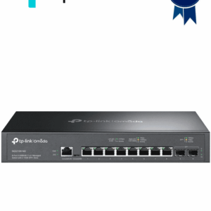 TP-LINK SG3210X-M2 - Switch administable L2 OMADA, con 8 puertos RJ45 de 2.5GbE , 2 puertos SFP+ 10G , Gestión en la nube con OMADA ,  DHCP Snooping, 802.1X, Autenticación Radius , ACL , QoS L2/L3/L4 y IGMP Snooping.