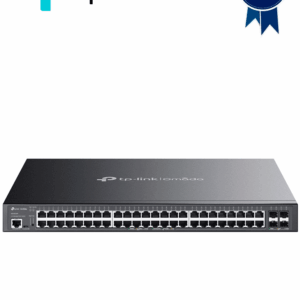 TP-LINK - SG3452XP / Switch Jetstream Administrable / 48 Puertos PoE+ 10/100/1000 Mbps RJ45 / 4 Puertos 10GE SFP+ L2+ / Compatible con Administración Centralizada OMADA SDN